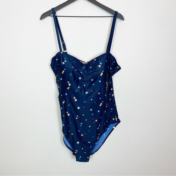 New! Summersalt x The Home Edits Oasis Deep Sea One Piece Stars Swimsuit - Picture 6 of 8